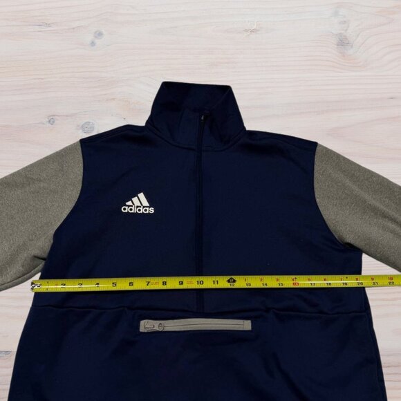 Adidas Team Issue Half-Zip Sweatshirt - Size M - Picture 5 of 7
